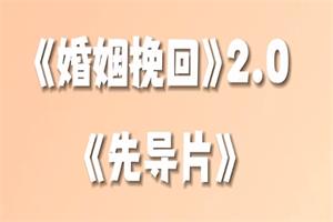 何丽娟《婚姻挽回2.0进阶版》
