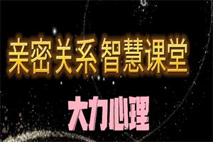 心理师大力《亲密关系情感智慧成长课》